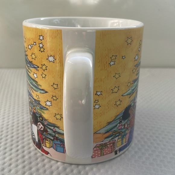 COPY - Kiki 1993 Dayton Hudson Marshall Field 12 oz  Holiday Coffee Mug. - Picture 3 of 5